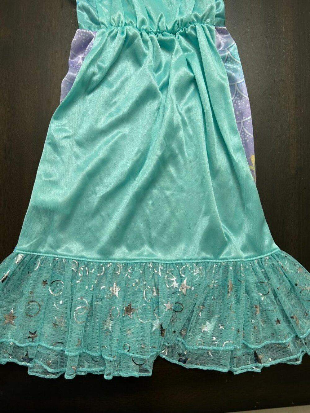 Disney Princess Girls Size 3T The Little Mermaid Ariel Fantasy Nightgown Dress - Picture 5 of 5
